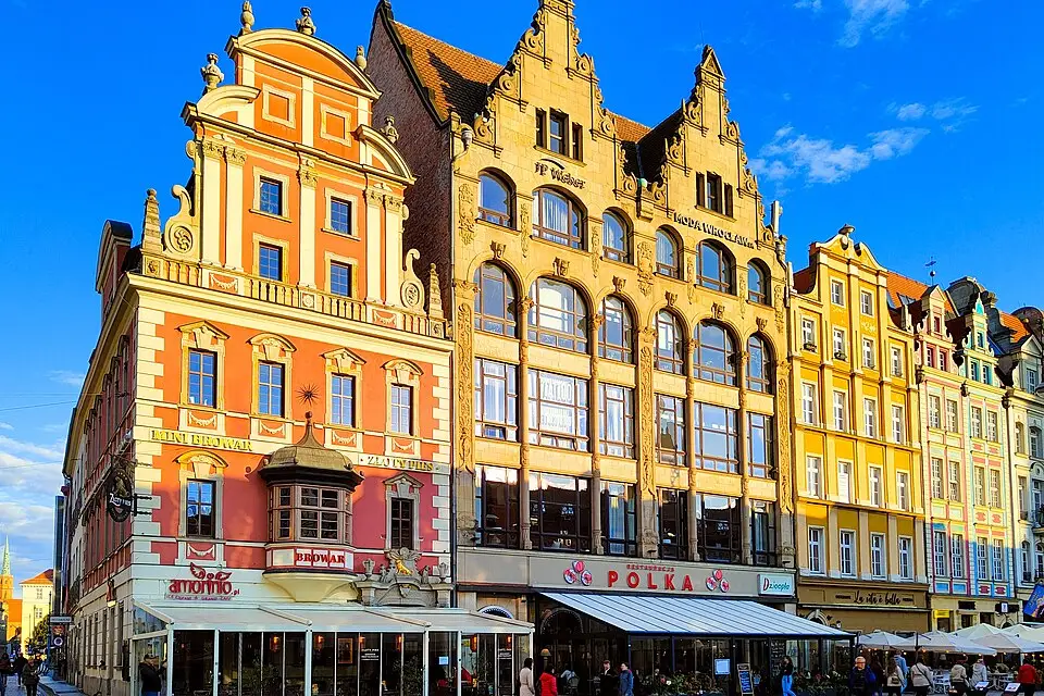 Stimmungsvolle Reiseansicht aus Breslau für Singlereise Breslau mit dem Bus – Reiseguide