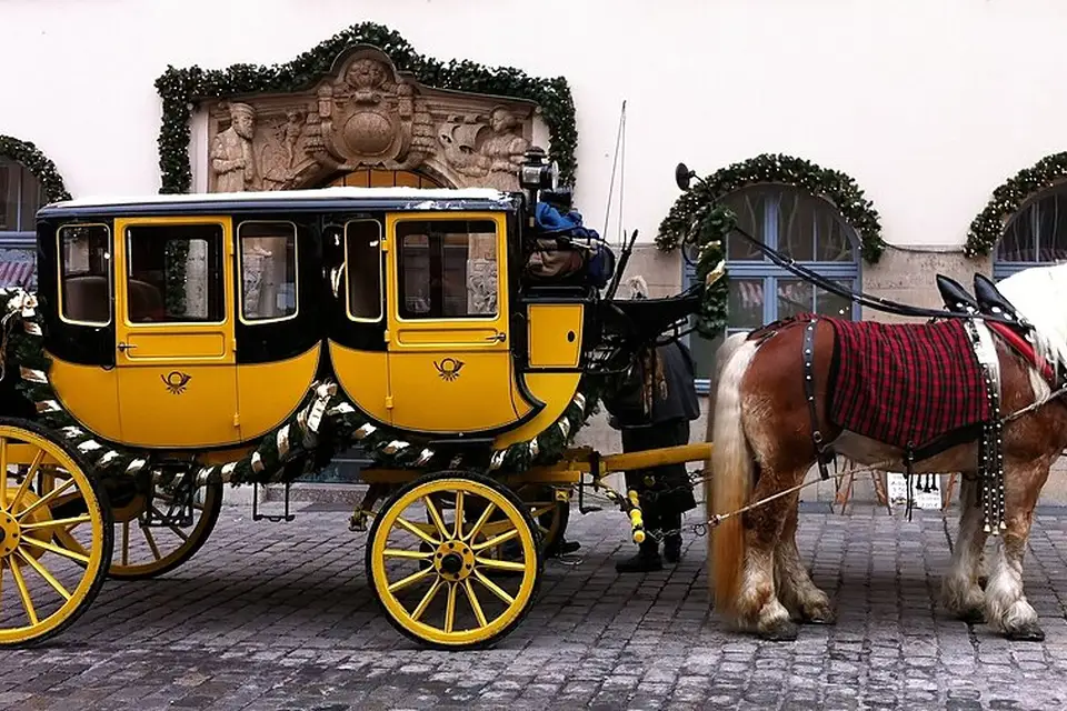 Stimmungsvolle Reiseansicht aus Nürnberg für Busreise Nürnberger Christkindlesmarkt: entspannt planen