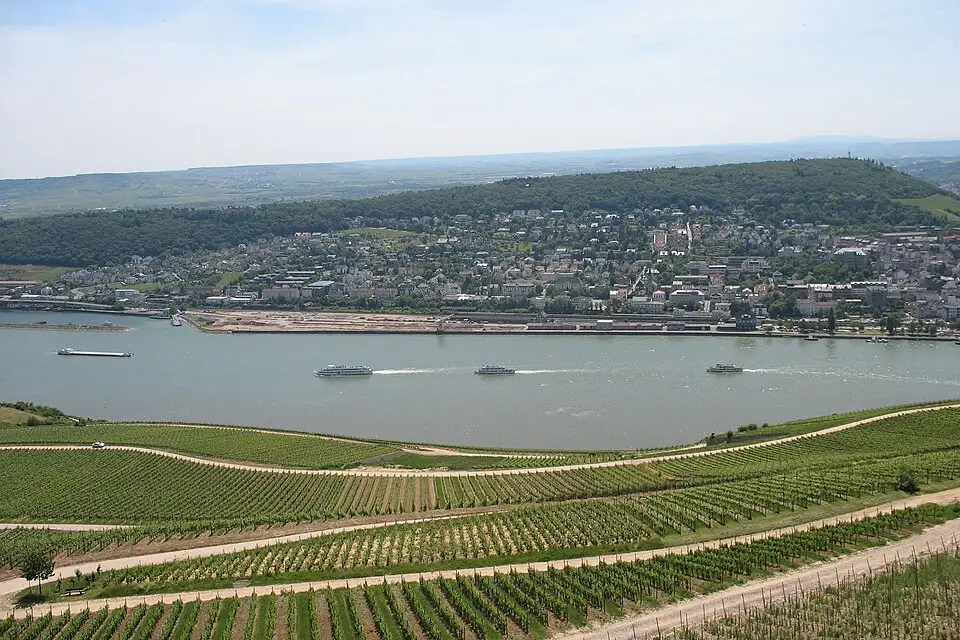 Stimmungsvolle Reiseansicht aus Rhein für Busreise Romantischer Rhein übers Wochenende – Route & Leistungen