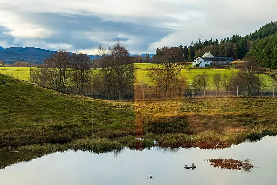 Stimmungsvolle Reiseansicht aus Schottland für Silvesterreise Schottland mit dem Bus – Route & Leistungen