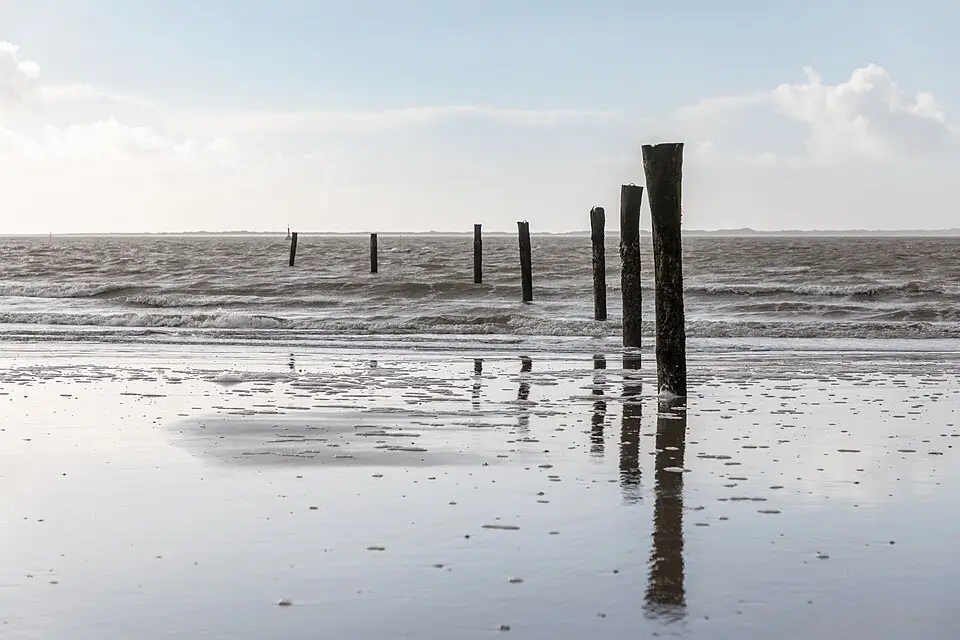 Stimmungsvolle Reiseansicht aus Nordsee für Naturreise Nordsee mit dem Bus – ehrlich eingeordnet
