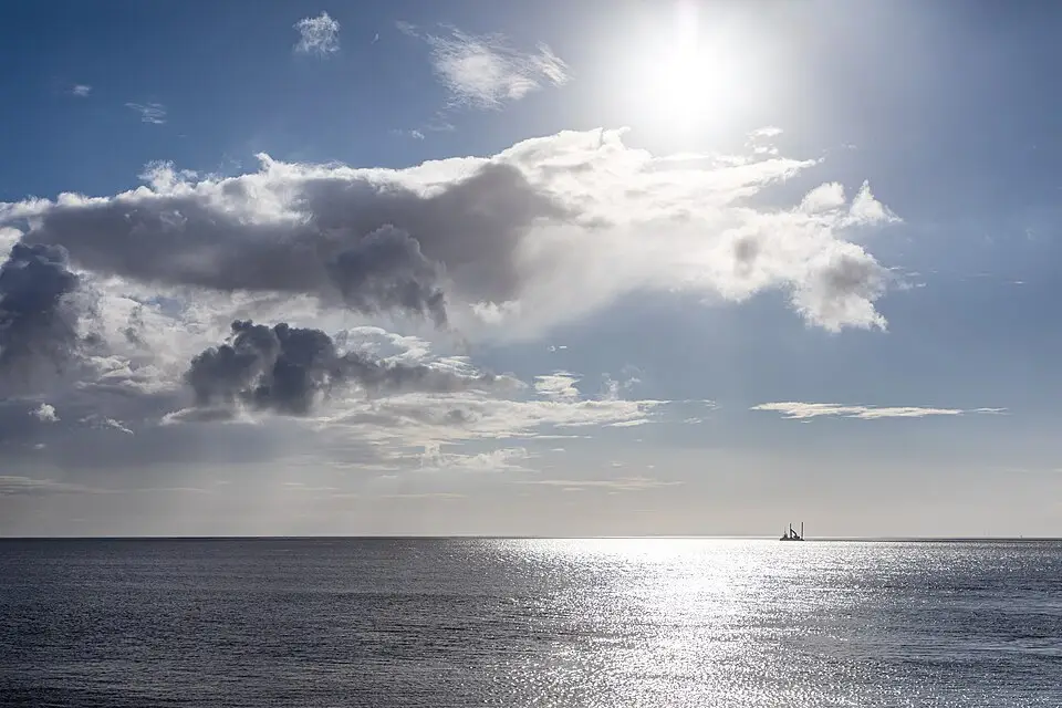 Stimmungsvolle Reiseansicht aus Nordsee für Silvesterreise Nordsee mit dem Bus – Dauer & Komfort