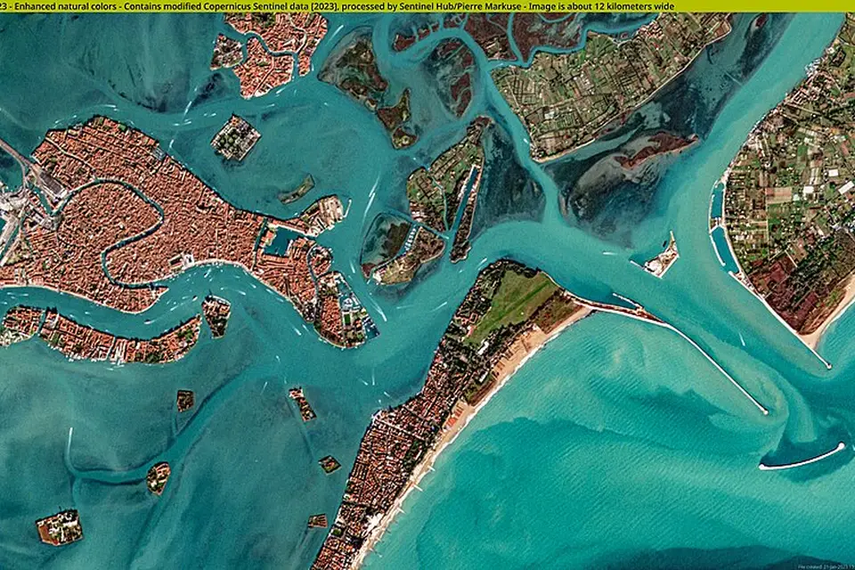 Stimmungsvolle Reiseansicht aus Venedig für Busreise Venedig in kleiner Gruppe – ehrlich eingeordnet