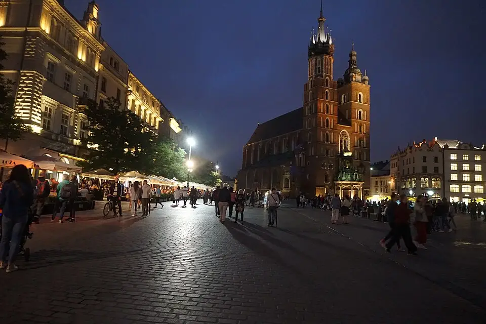 Stimmungsvolle Reiseansicht aus Krakau für Busreise Krakau für Familien – Reisecheck
