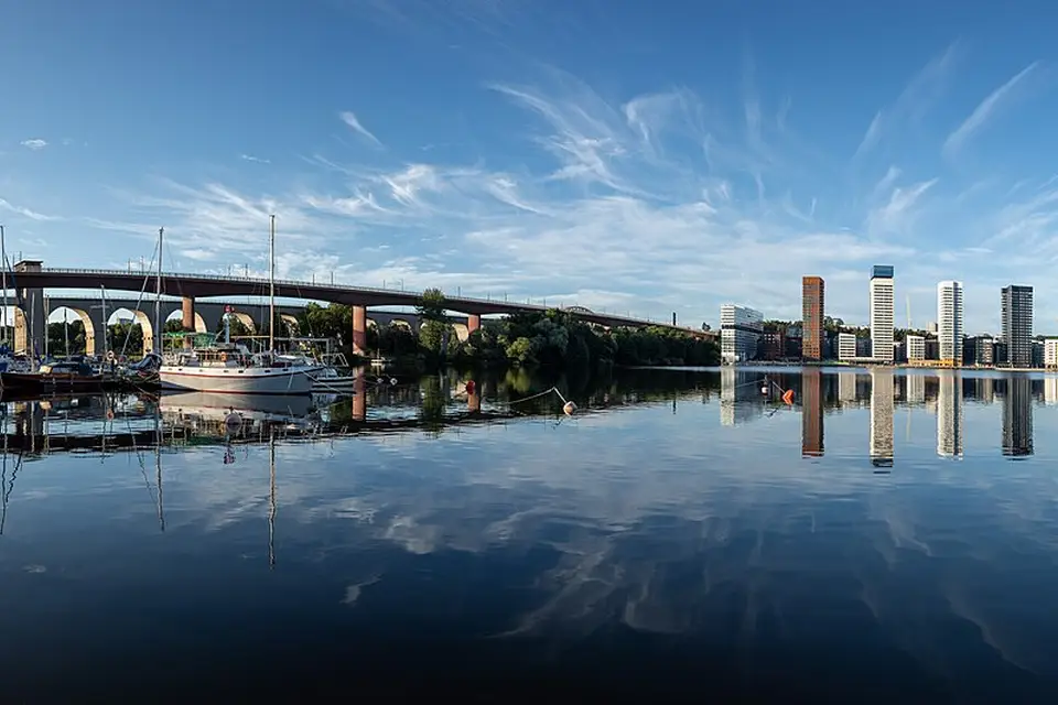 Stimmungsvolle Reiseansicht aus Stockholm für Busreise Stockholm mit Reiseleitung – Reiseguide