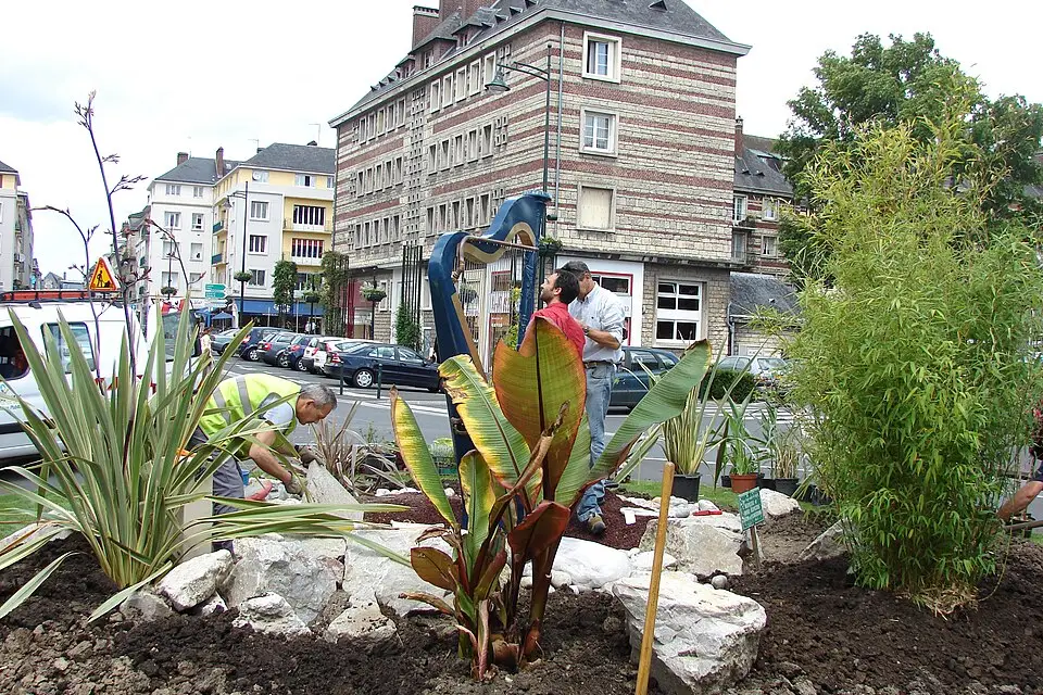 Stimmungsvolle Reiseansicht aus Normandie für Kulturreise Normandie mit dem Bus – Route & Leistungen