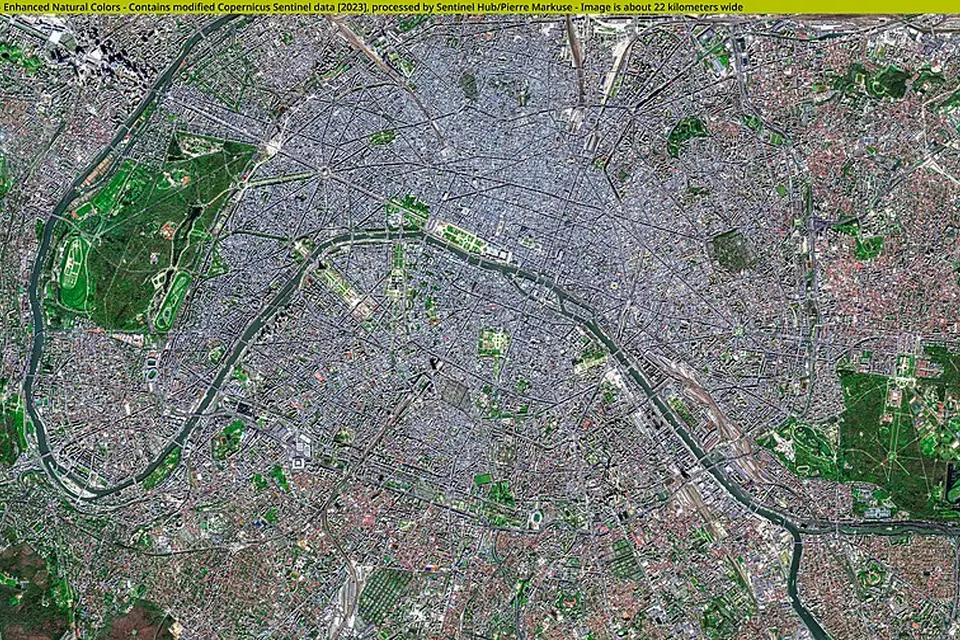 Landschaft und Sehenswürdigkeiten in Paris für Panoramareise Paris mit dem Bus – Tipps zur Auswahl