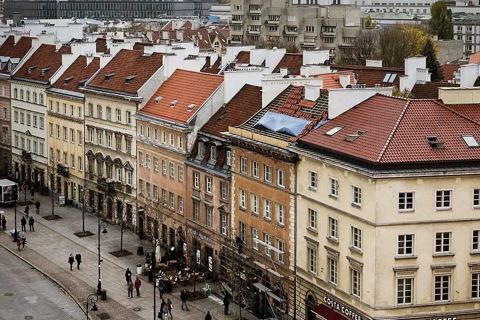 Landschaft und Sehenswürdigkeiten in Warschau für Panoramareise Warschau mit dem Bus – Tipps zur Auswahl