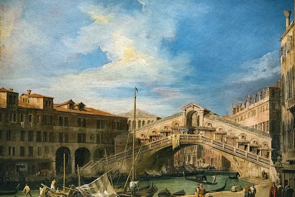Stimmungsvolle Reiseansicht aus Venedig für Busreise Venedig 10 Tage – Route & Leistungen